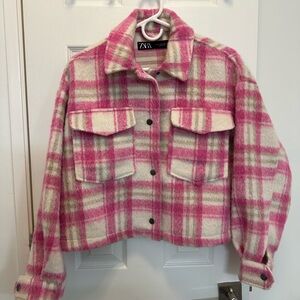 Pink Zara jacket